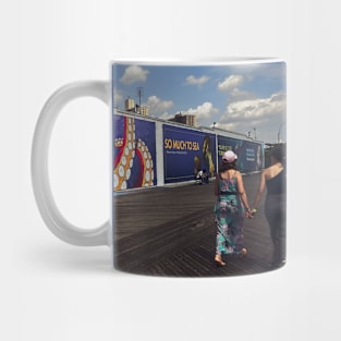 Coney Island Graffiti Brooklyn NYC Mug